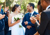 Couple enjoying their wedding day because of wedding insurance