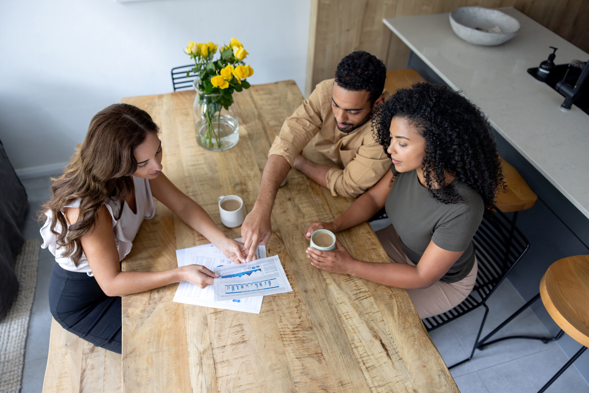 Couple managing mortgage payments in 2026